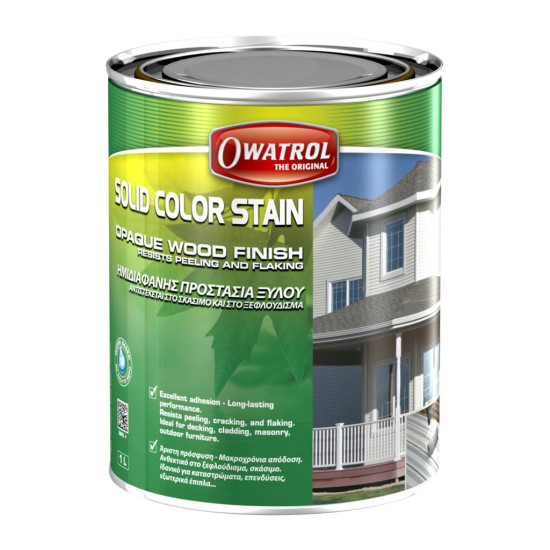 SOLID COLOR STAIN (  Σατινέ ) 1Lt